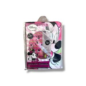 NIB Disney Shower Curtain "Love Minnie" by Jay Franco 70x72 Pink